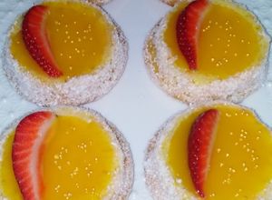 صورة لوصفة ميني كيك بكريمة البرتقال 🍊