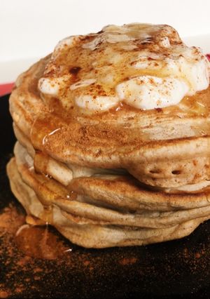 Foto principal de Tortitas de harina de avena sabor tarta de manzana