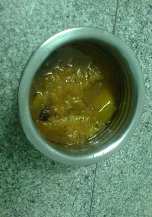 A picture of Mango Pachadi.