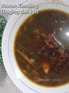 Foto resep Rawon Kambing (Daging & Iga Kambing)