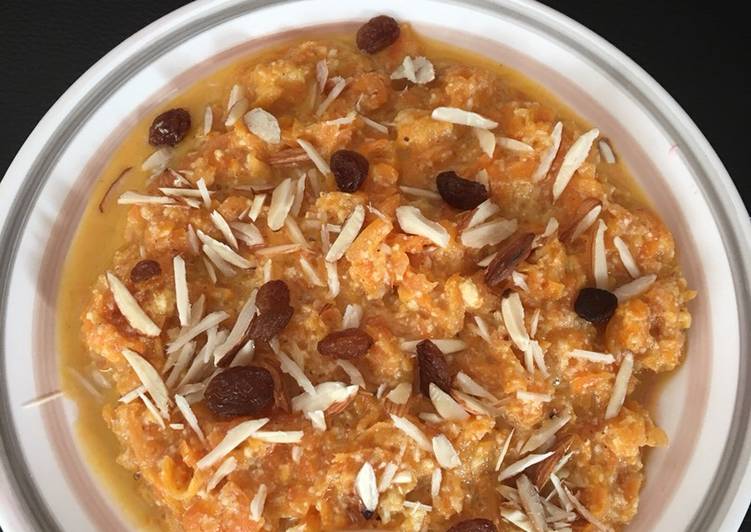 Steps to Prepare Speedy Carrot halwa