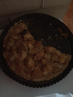 Una foto de Kuchen o tarta de manzana