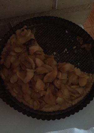 Una foto de Kuchen o tarta de manzana