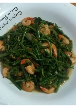 Foto resep Oseng-oseng Paku Udang