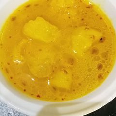 Boiled potato curry A picture of Boiled potato curry.