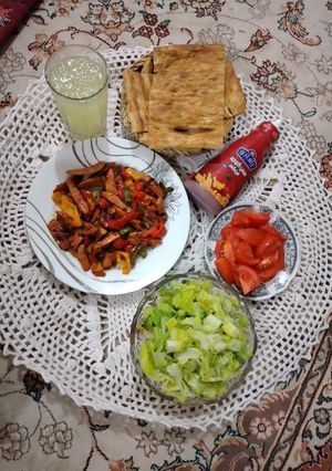 عکسی از دستور سوسیس بندری