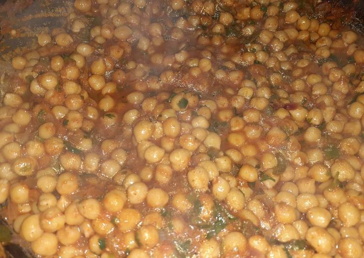 The Secret of Successful Chickpeas curry
