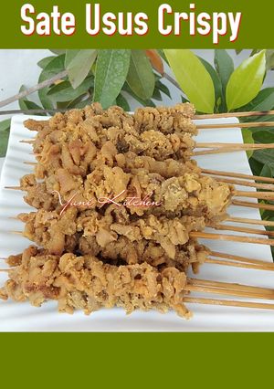 Foto resep 99. Sate Usus Crispy