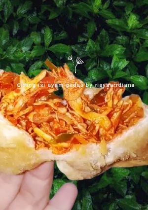 Foto resep Cireng Isi Ayam Pedas