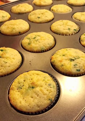 A picture of Korean Breakfast Muffin.