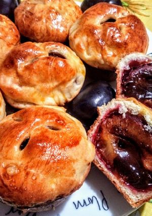 Szilvás kalács gömbök recept fotója