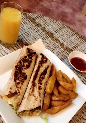 صورة لوصفة تورتيلا الدجاج 🌮