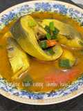 Ikan bandeng kuah kuning (bumbu halus)