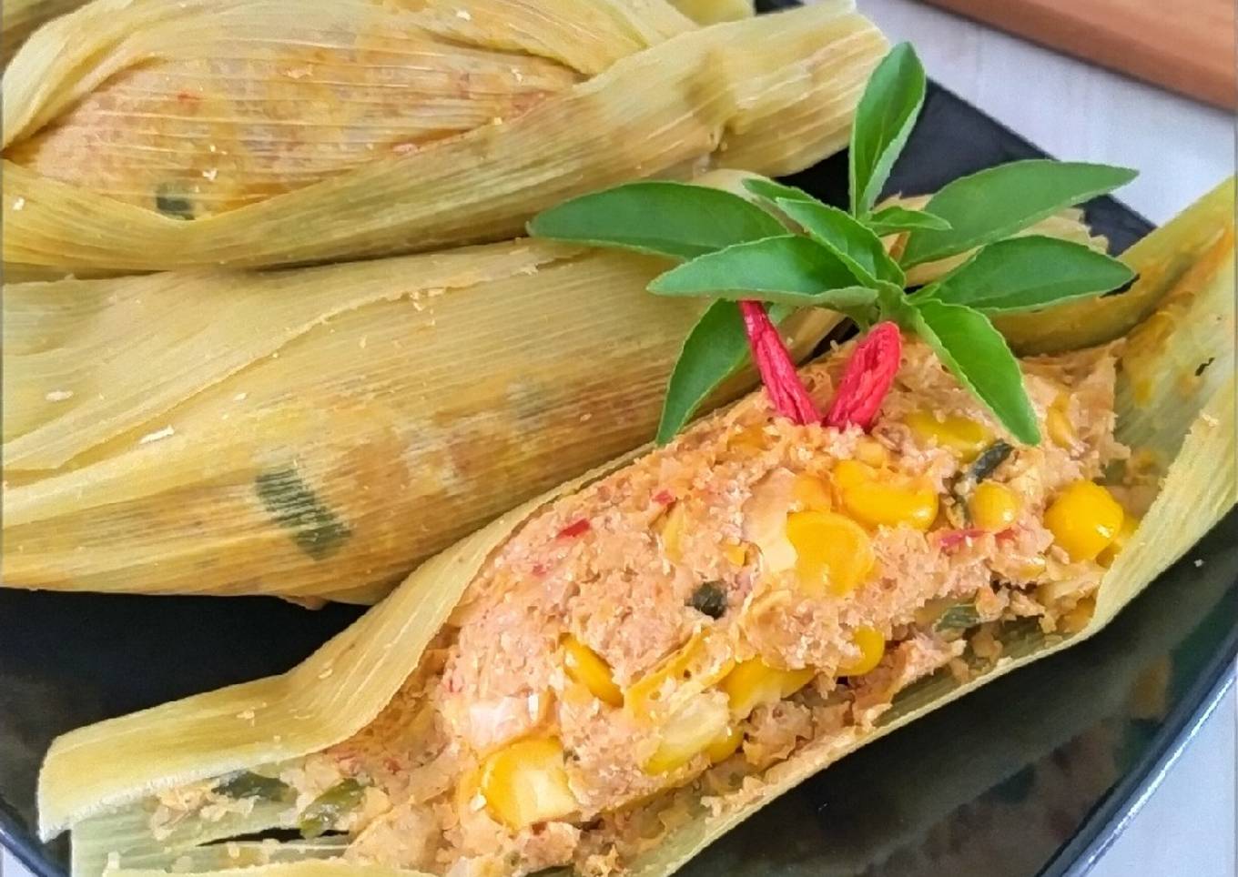 Bahan dan Resep 236. Bothok Jagung Untuk Pemula