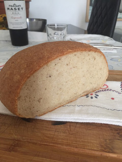 Una foto de Pan rústico sin gluten y sin lactosa