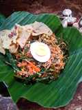 Sego Gudangan (nasi urap)