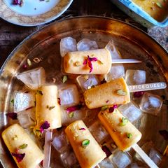 A picture of Mango Kulfi.