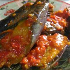 A picture of Balado terong.