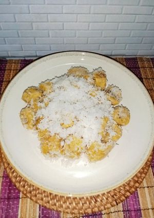 Foto resep Urap Pisang