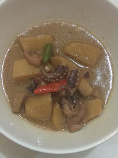 Foto resep Sotong kuah kecap (simple)