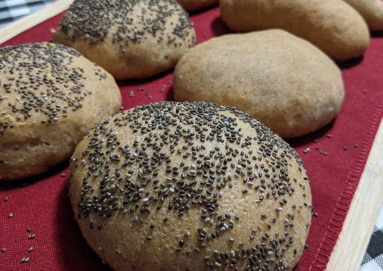 Pão caseiro semi-integral