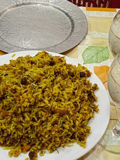 عکسی از دستور کلم پلو شیرازی