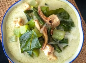 Foto resep Lodeh Teri Daun So