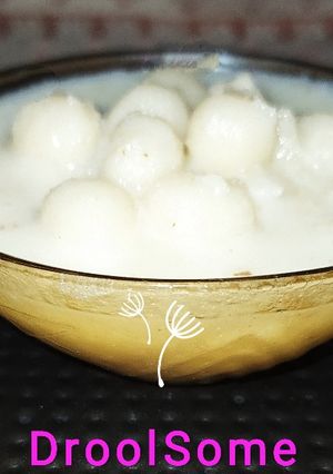 A picture of Paal Kozhukattai.