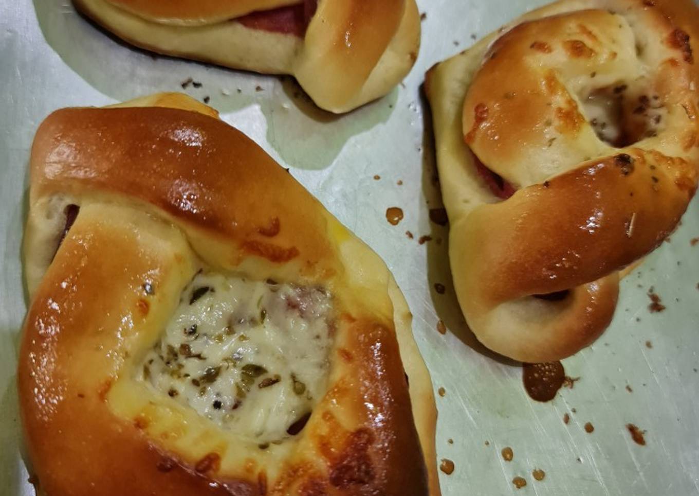 Smoke Beef Chesee Bread