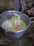 اندومي بالجبنة السائلة