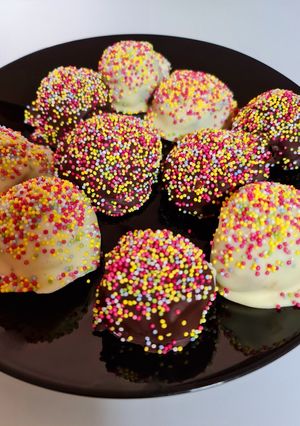 Una foto de Trufas de oreo