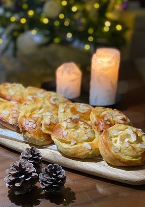 Φωτογραφία της συνταγής Ρολά με κρέμα custard