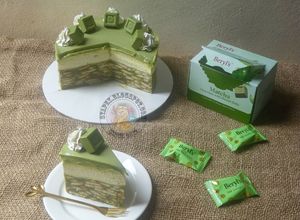 Gambar Kek Batik Indulgence Matcha