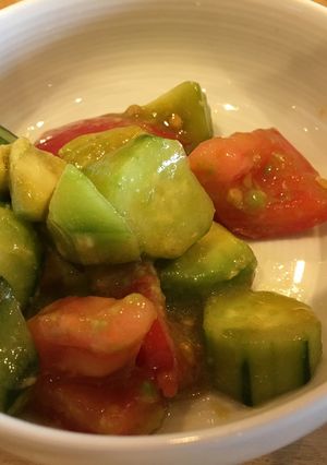 A picture of Avocado salad.