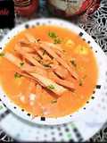 Tomato chilli garlic sour soup