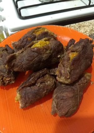Una foto de Rollitos de carne rellena