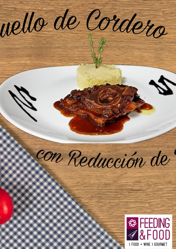 Una foto de Cuello de Cordero con Reducción de Pedro Ximénez