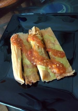 Una foto de Tamales