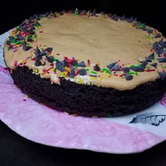 Dalgona coffee Cake 🍰🍰🍰 A picture of Dalgona coffee Cake 🍰🍰🍰.