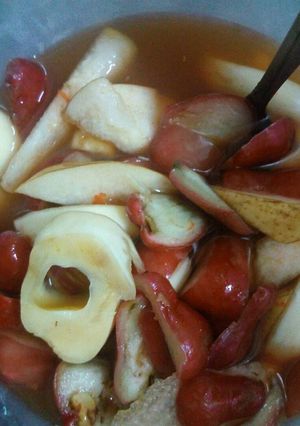 Foto resep Asinan buah asam, manis, pedas (buah"n ala kadarnya) 😄
