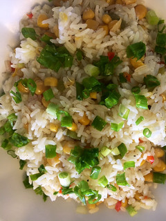 Una foto de Arroz con maíz 🌽