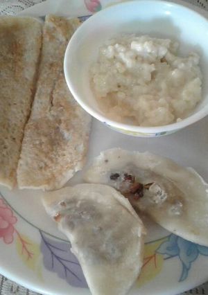A picture of Rice-Kheer Platter.
