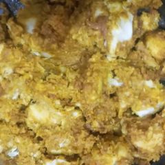 A picture of Spicy calocasia dish.