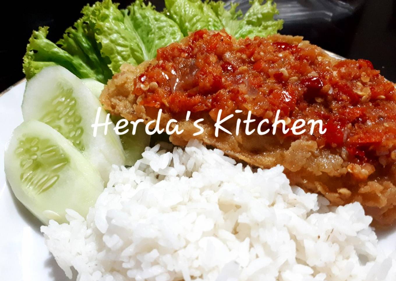 Telur Crispy Geprek ala Teteh Tyas