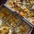 Banana bread puding