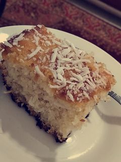 صورة لوصفة بسبوسة