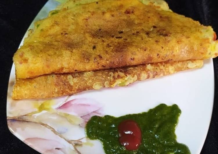 How to Prepare Ultimate Moong dal  chilla