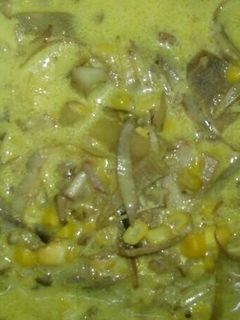 Foto resep Jantung pisang&jagung kuah Santan