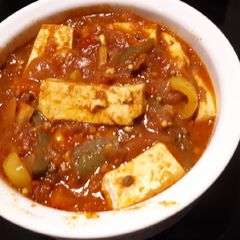 Kadhai paneer A picture of Kadhai paneer.