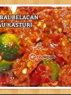 Gambar 19:3:23 - Sambal belacan limau kasturi